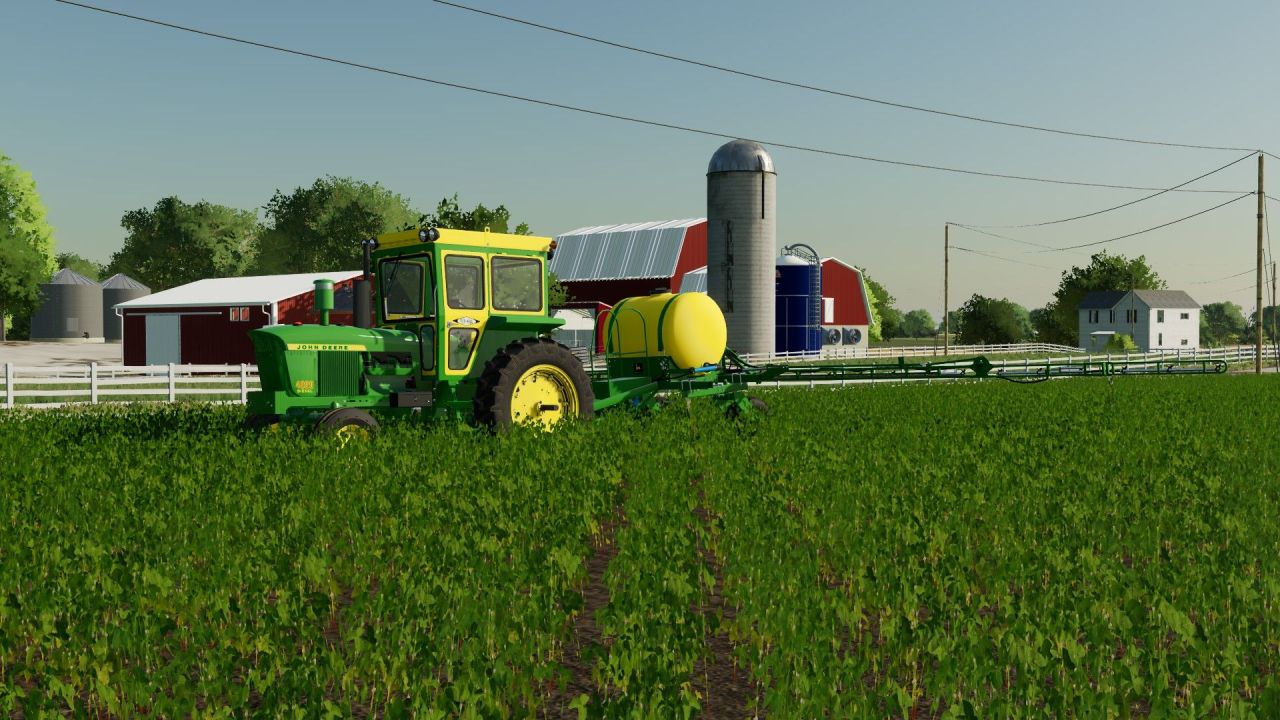 Обприскувач John Deere 250 SPRAYER для Farming Simulator 22