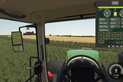 JD Terminal HUD для Farming Simulator 25