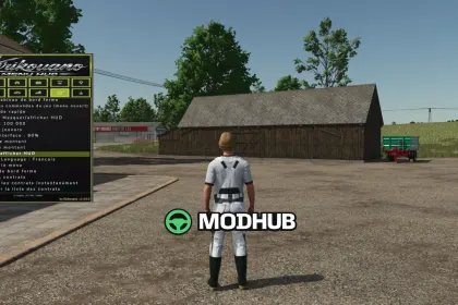 HUD Меню Kirikouano Menu V1.4 для FS25