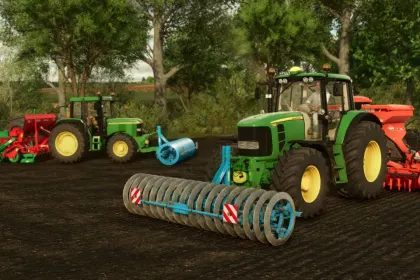 Ефективний Фронтальний Каток Lemken VarioPack 110 3–4 м для Ідеального Посівного Ложа в FS25 — 1