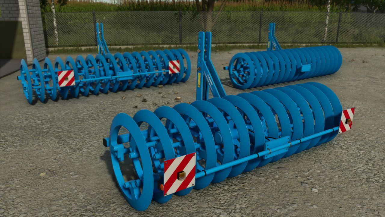 Ефективний Фронтальний Каток Lemken VarioPack 110 3–4 м для Ідеального Посівного Ложа в FS25