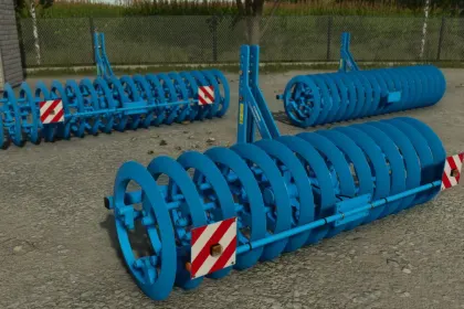 Ефективний Фронтальний Каток Lemken VarioPack 110 3–4 м для Ідеального Посівного Ложа в FS25 — 2