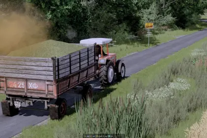 Старі причепи Old Trailers для Farming Simulator 25