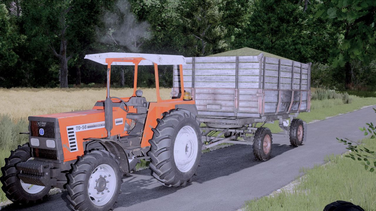 Старі причепи Old Trailers для Farming Simulator 25