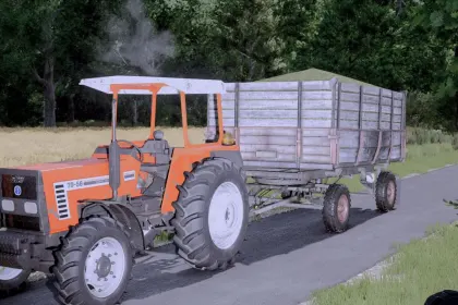 Старі причепи Old Trailers для Farming Simulator 25 — 2