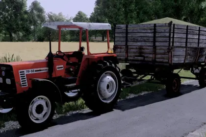 Старі причепи Old Trailers для Farming Simulator 25 — 4