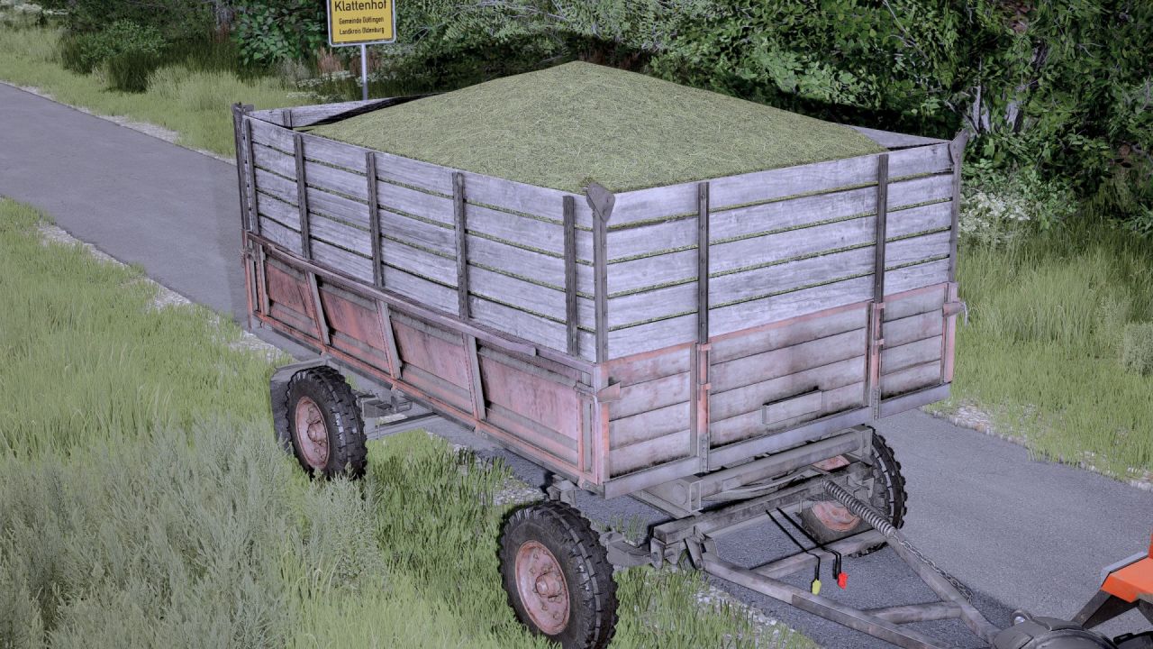 Старі причепи Old Trailers для Farming Simulator 25
