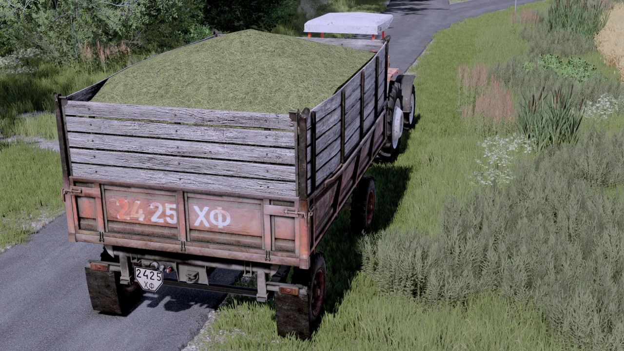 Старі причепи Old Trailers для Farming Simulator 25
