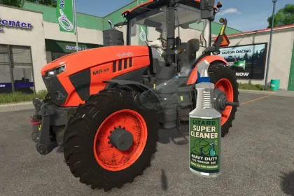 Ефективний Візок Super Cleaner Cart для Ідеально Чистої Техніки у Farming Simulator 25