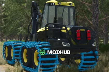 Лісозаготівельний харvester Ponsse Bear V1.0 для FS25