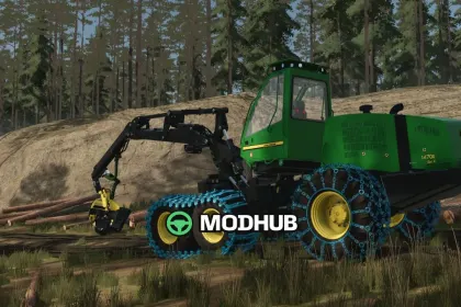 Tractor John Deere 1470D V1.0 for FS25 — 3
