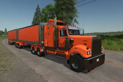 Тягач Kenworth T900 Legend для Farming Simulator 25