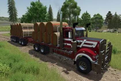 Тягач Kenworth T900 Legend для Farming Simulator 25 — 3