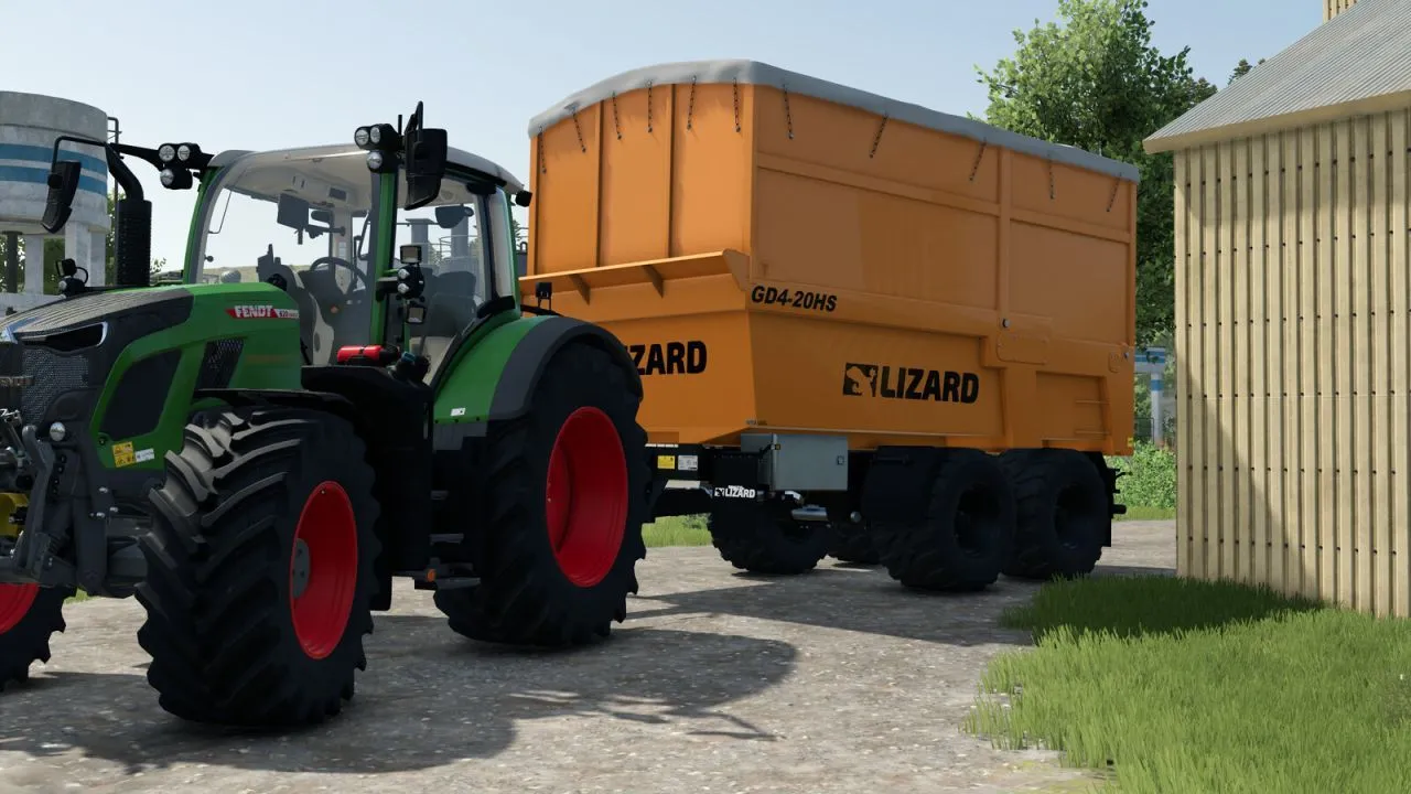 Efficient Lizard GD4-HS Dump Trailer Pack for Farming Simulator 25