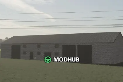 Сарай із свинарником V1.0 для FS25