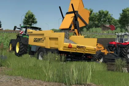 Ефективний Пак Самоскидних Причепів Gigant GD4-HS Pack для Farming Simulator 25 — 2