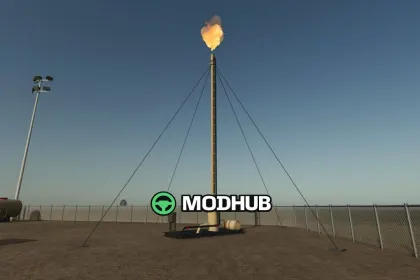 Oil field flare V1.0 for FS25