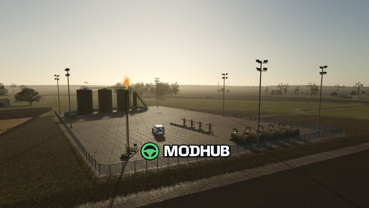 Oil field flare V1.0 for FS25