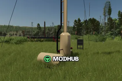 Oil field flare V1.0 for FS25 — 5