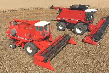 Комбайн Case IH Axial-Flow 150/160 Series US/EU для Farming Simulator 25