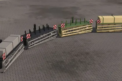 Пресувальні колеса Krone Swath Suppressor для Farming Simulator 25
