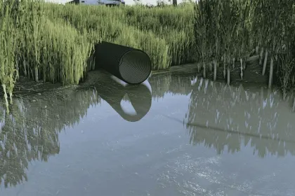 Ефективний Набір Гофрованих Водопропускних Труб Neat Distribution Corragated Culvert Set для FS25