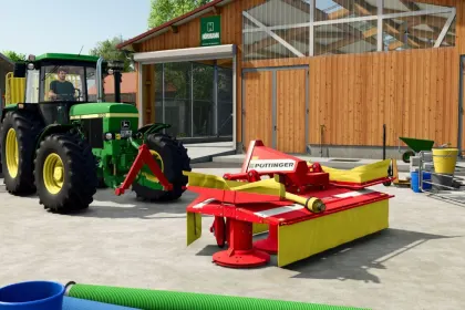 Косарка Pöttinger CAT Pack для Farming Simulator 25