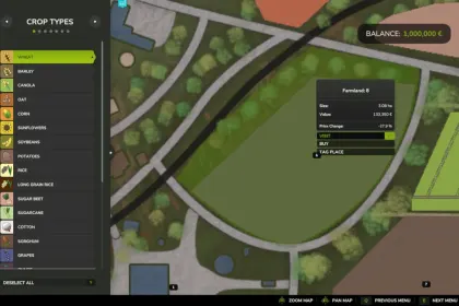 Dynamische Feldpreise — Smarte Dynamische Preise für Felder in Farming Simulator 25 — 1