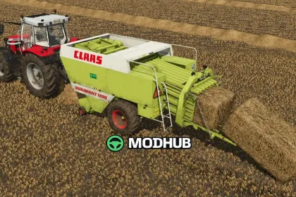 Квадратний прес CLAAS Quadrant 1200 V1.0.0.2 для FS25