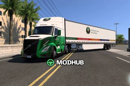 Paczkа skinów Old Dominion Freight Line v1.0 do ATS