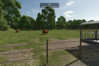 Зручний HUD‑Мод EBC2 Server Messages для Farming Simulator 25 — Ротація Повідомлень Сервера — 2