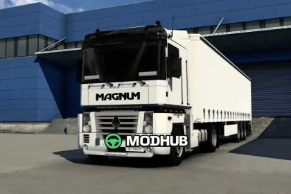 Вантажівка Renault Magnum E-Tech v1.60 для ETS2 — 3