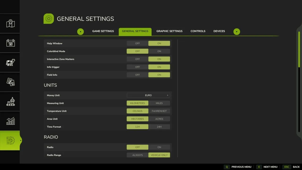 Зручний Мод Time Format (12h/24h) для Farming Simulator 25 — Вибір Формату Часу