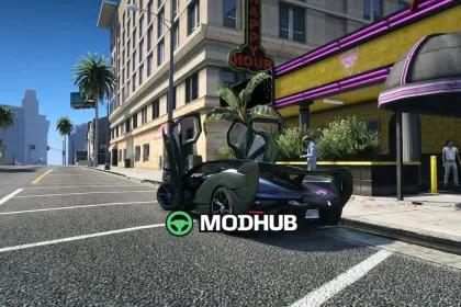Суперкар McLaren Sabre для GTA 5 — 3