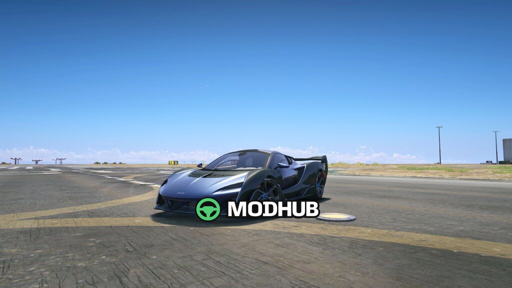 Суперкар McLaren Sabre для GTA 5