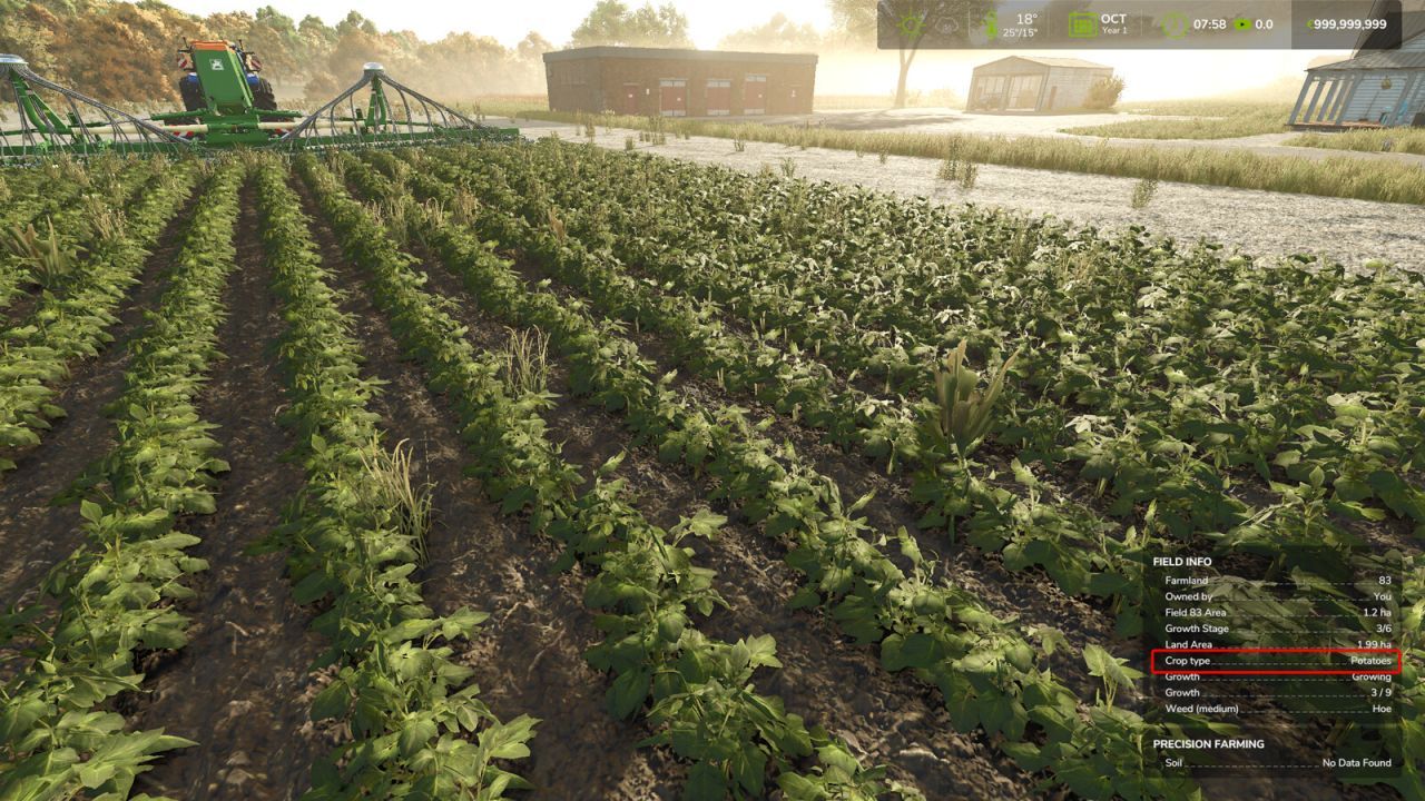 Ефективний Мод Plant Potatos With Seeders And Planters — Садіть Картоплю Звичайними Сівалками у FS25