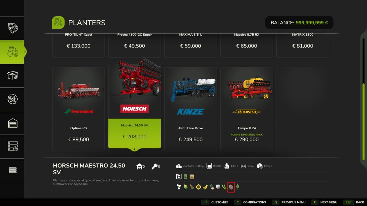 Ефективний Мод Plant Potatos With Seeders And Planters — Садіть Картоплю Звичайними Сівалками у FS25