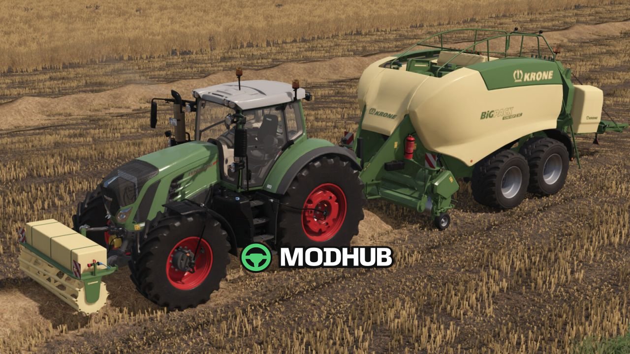 Krone Swath Suppressor v1.0 press wheel for FS25