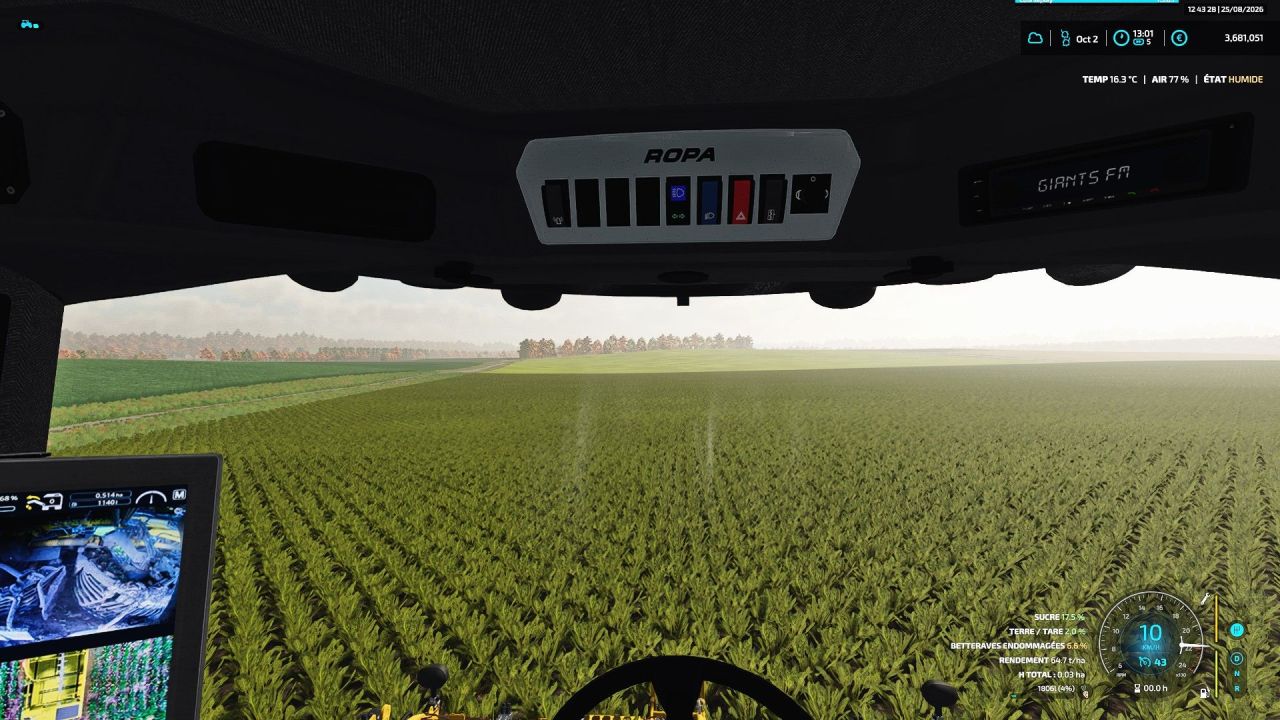 Система реалістичного землеробства Realistic Farming System для Farming Simulator 22