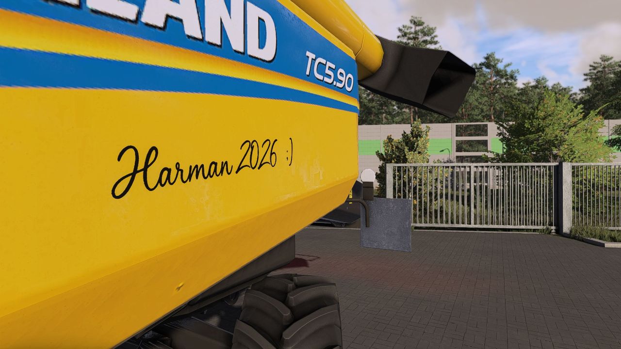 Трактор New Holland TC 5 Series для Farming Simulator 22
