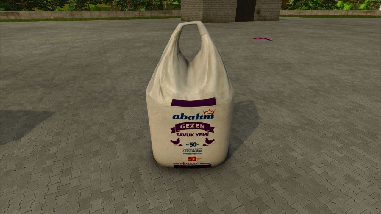 Пакет кормів Animal Feeds для Farming Simulator 25