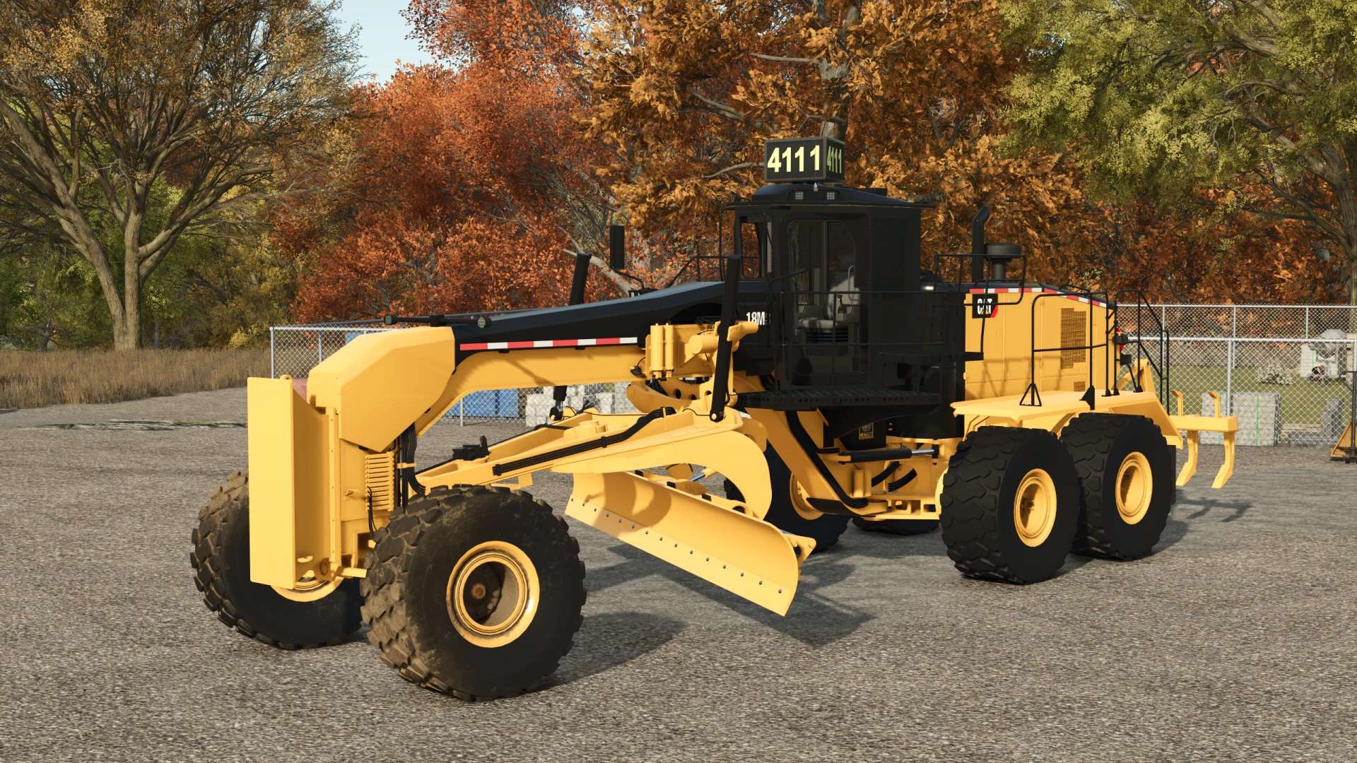 Mod na samochody Caterpillar 18m3 v1000 dla Farming Simulator 25