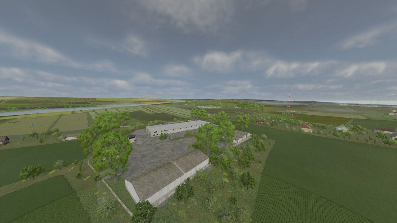 Realistic 4X Map Sivita (Galați, Romania) for Farming Simulator 25