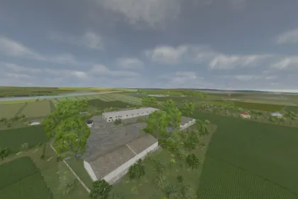 Реалістична 4X Карта Sivita (Галац, Румунія) для Farming Simulator 25