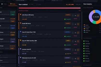 Fleet Planner для Farming Simulator 25