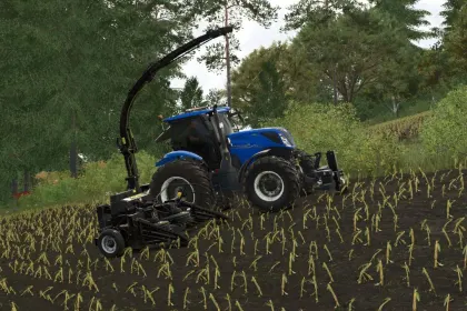 Силосна машина Çelik El Three-Row для Farming Simulator 25