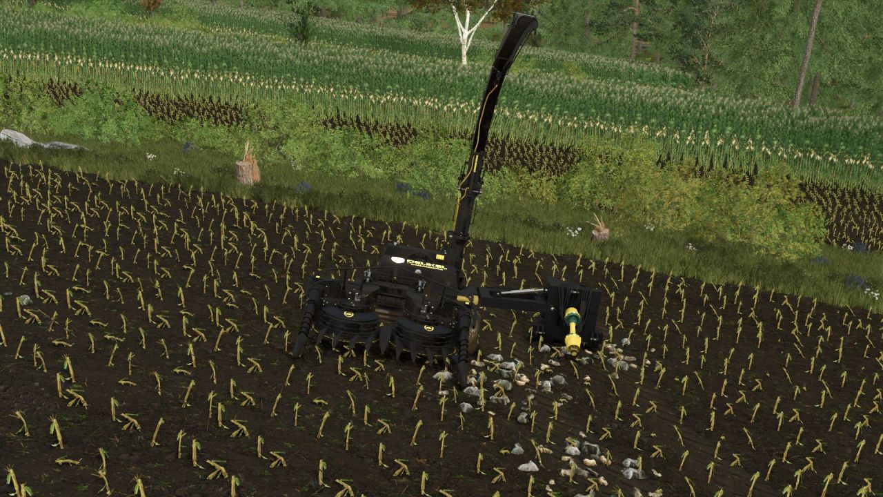 Силосна машина Çelik El Three-Row для Farming Simulator 25