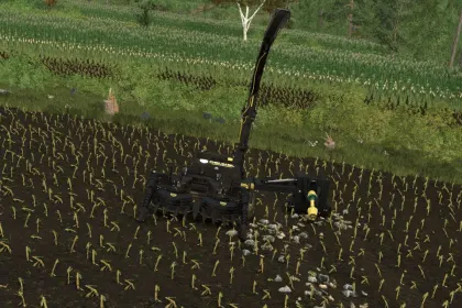 Силосна машина Çelik El Three-Row для Farming Simulator 25 — 2