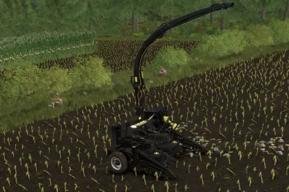 Силосна машина Çelik El Three-Row для Farming Simulator 25 — 3