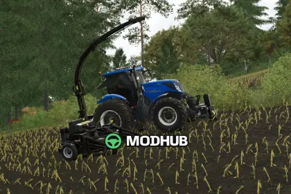 Силосний комбайн Celik El Three-Row для FS25